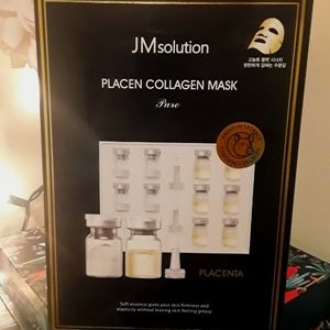 JM SOLUTIONS PLACENTA COLLAGEN FACE MASKS